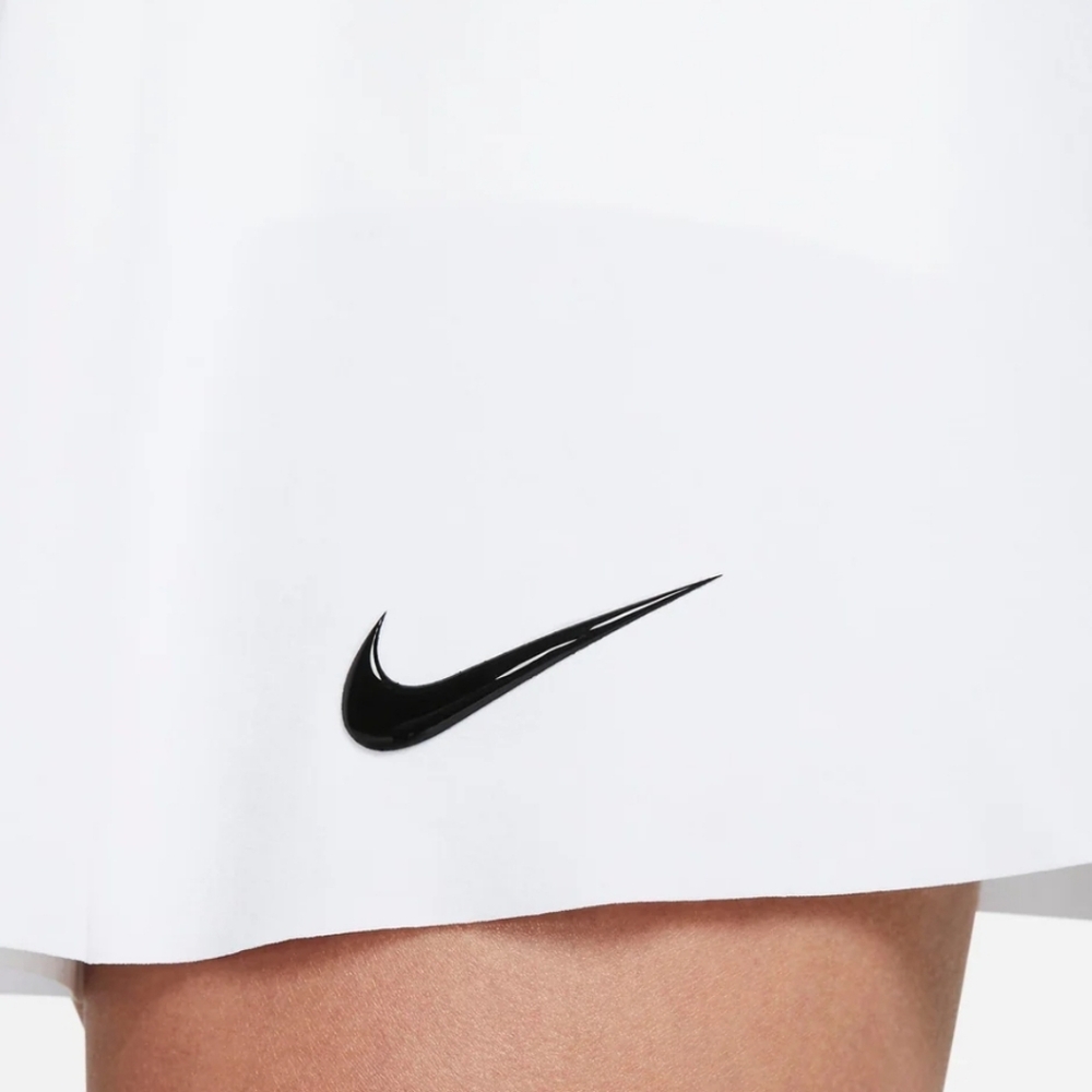 NWT Nike Womens Dri-FIT 17" Long Flowy Golf Skirt Skort | White | XS | MSRP $75 - Picture 5 of 15
